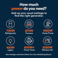 Ultimate Tri-Fuel Portable Generator™