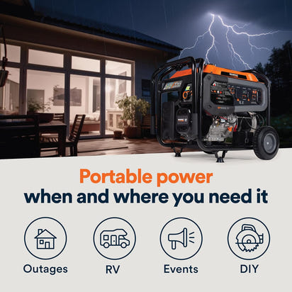 Ultimate Tri-Fuel Portable Generator™